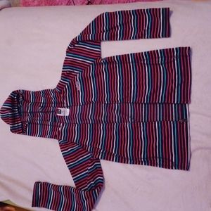 The North Face zip sweatshirt size 14/16